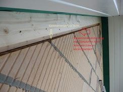 Mauerkronenabdeckung mit Dämmplatten fehlt Wärmebrücke ist vorprogrammiert