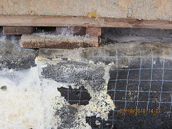 Fehlende Drainage bei bindigem Boden, nachträgliche Sanierungskosten ca. 15.000 €