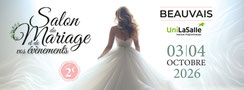 Salon du Mariage de Beauvais 03 et 04 Octobre 2026