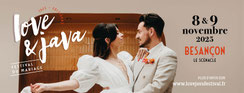 Festival du Mariage Love & Java à Besançon 08 et 09 Novembre 2025