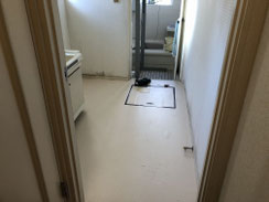 床クッションフロア交換