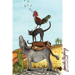 Editorial Obstmalerei Aquarell Zeitungsillustration Magazinillustration Mein schöner Garten Obst gemalt Illustration Schulbuch Illustrator Illustratorin 