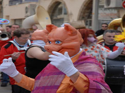 Karneval Limoux Aude Frankreich