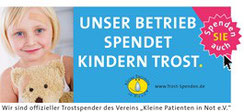 Kindern mit der Nutzung einer Benefiz-E-Mail-Signatur von Kleine Patienten in Not e.V. helfen