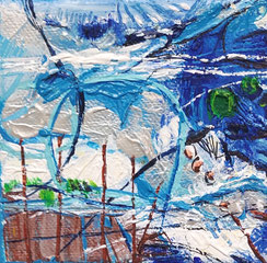 Elisabeth Augendre artiste peintre en Ariège acryliques originales