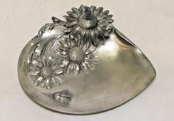 WMF B Schreibtischablage Tintenfass Jugendstil Antiksilber 5,5 x 17,0 x 19,0cm, € 250,00