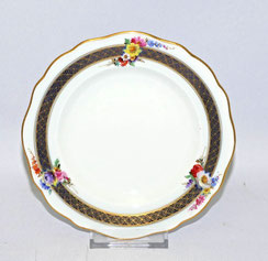 Meissen Desserteller Neuer Ausschnitt Kobaltblaues Band Knaufschwerter Ø 16,0 cm, € 150,00
