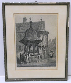 Ober Lahnstein, Kupferstich 1824; nach S. Prout, printed by C. Hullmandel, € 180,00