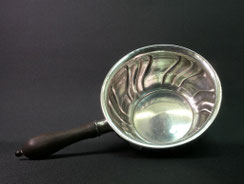 Silber Kasserolle,Sauteuse, Dänemark, 3 Türme, 1916, Christian F. Heise Ø13,2 cm