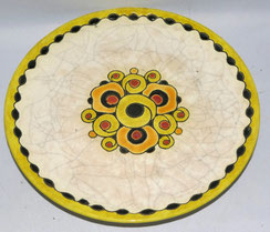 BOCH Freres "KERAMIS" Belgien Charles Catteau Art-Deco Wandteller D. 25,0 cm, € 250,00