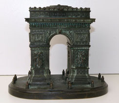 Arc de Triomphe, Triumphbogen, Bronze, Mitte 19. Jhd.,Architekturmodell,18,5 cm, € 1690,00