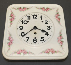 Max Rösler Rodach quadratische Wand Uhr Nr.: 3471 Rosengirlande 25,0 x 25,0 cm, € 195,00