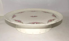 Max Rösler Rodach Tortenplatte mit Fuß Nr.: 5506 Rosengirlande Ø 32,5 cm, € 95,00