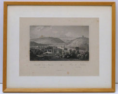 Stahlstich,Ansicht von Nassau und Stein,nach Bamberger, W. Lang, ca. 1850, € 120,00