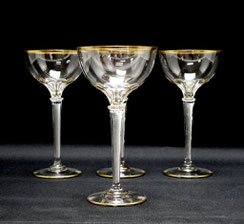 1. von 4. Jugendstil,Glas,spiralförmige Luftblasen,Theresienthal,Josephinenhütte , € 145,00