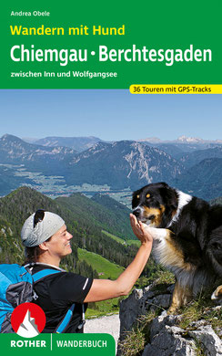 Coverbild Rother Wanderbuch Wandern mit Hund Chiemgau – Berchtesgaden – Salzburg