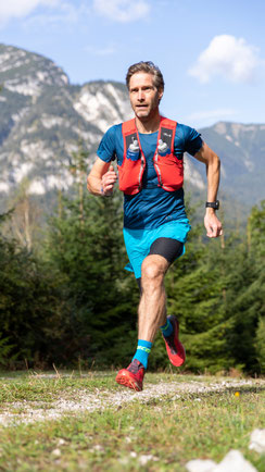 Trailrunning oder Joggen in den Bergen von Garmisch-Partenkirchen