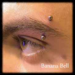 Piercing sourcil - Bananabell Genève