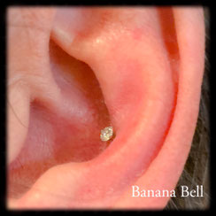 Piercing conch - Bananabell Genève