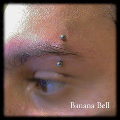 Piercing sourcil - Bananabell Genève