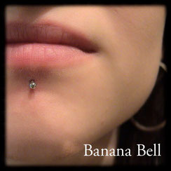 Piercing Lèvre - Bananabell Genève