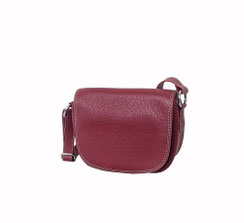 Leder Tasche rot dunkelrot EM-EL Collection