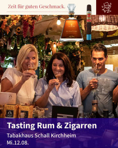 37. Kirchheimer Weindorf - Tasting Rum & Zigarren
