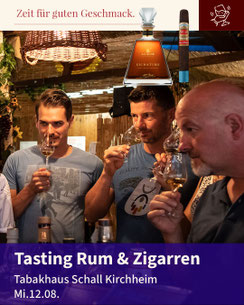 37. Kirchheimer Weindorf - Tasting Rum & Zigarren