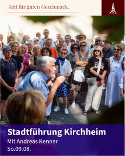 37. Kirchheimer Weindorf - Stadtführung mit Andreas Kenner