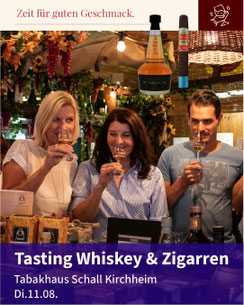 37. Kirchheimer Weindorf - Tasting Whiskey und Zigarren