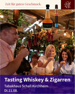 37. Kirchheimer Weindorf - Tasting Whiskey und Zigarren