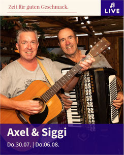 Live Musik mit Axel & Siggi