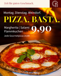 Angebote auf dem 37. Kirchheimer Weindorf: Montag und Dienstag ist Pizzatag