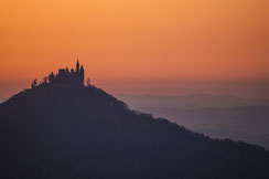 Burg Hohenzollern auf der schwäbischen Alb