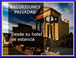 Excursiones en Túnez. Privadas o en grupo reducido