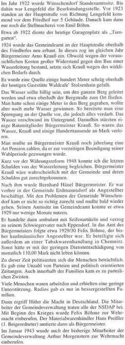 Bild: Wünschendorf Erzgebirge Wittig Kurt