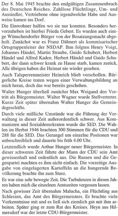 Bild: Wünschendorf Erzgebirge Wittig Bürgermeister
