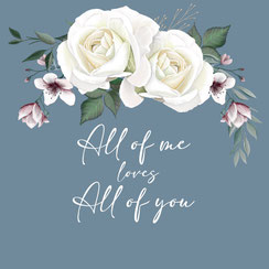 Rozen op jeansjasje voor hippe bruid