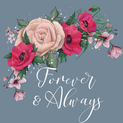 vrolijk spijkerjasje bruid in fellere kleuren