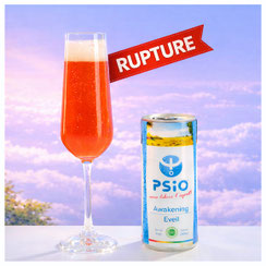 Boisson PSIO Drink présentée comme élément de l’écosystème PSIO – produit indisponible