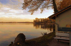 Herbststimmung am Melliner See