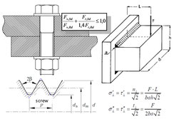 Design tools for calculations of welded and bolted connections in compliance with international codes (Eurocode) and technical literature.