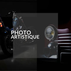 photo artistique moto et voiture en IDF