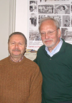 Umberto Santino (li.) & Winfried Küper