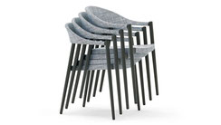 CLEVER stacking chair