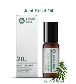 HempMate Joint Relief Oil CBD für Gelenk & Haut Kosmetiklinie HempMate Partner Vital Team