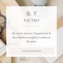 Braut Concierge Business Toolkit: Factro