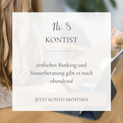 Braut Concierge Business Toolkit: Kontist