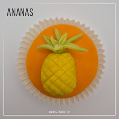 Modellieranleitung einer Ananas aus Marzipan