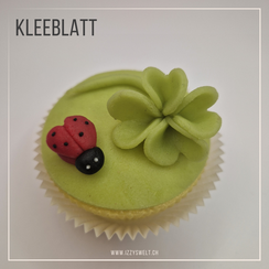 Anleitung zum Modellieren eine Kleeblatt aus Marzipan